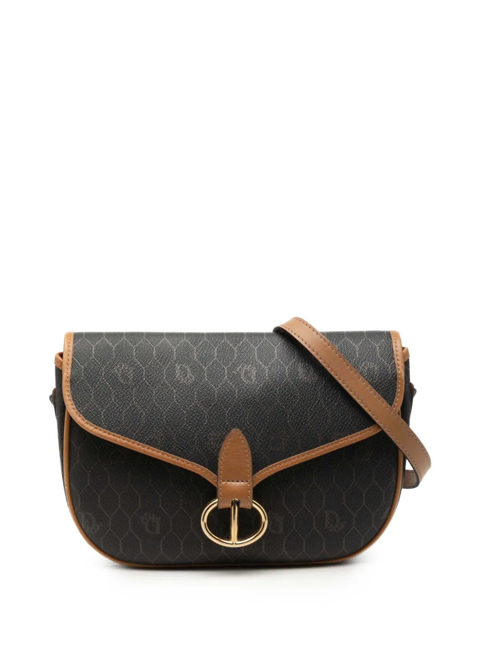 Christian Dior Pre-Owned 20th Century Honeycomb Coated Canvas crossbody bag - Schwarz