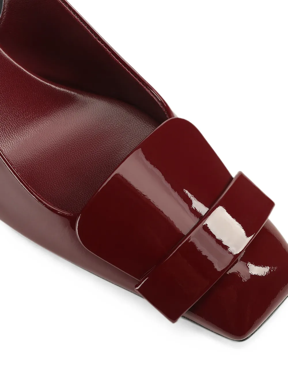 Sergio Rossi Sculpt slingback pumps Rood