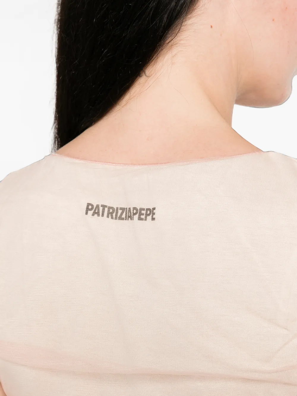 Patrizia Pepe Mini-jurk met ruches Roze