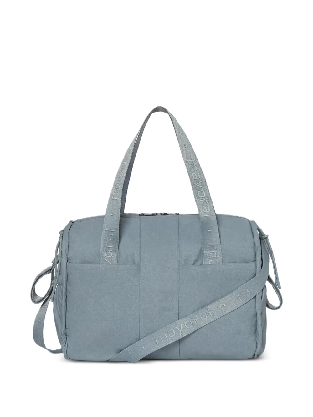 Mayoral Wickeltasche mit Logo-Riemen - Blau