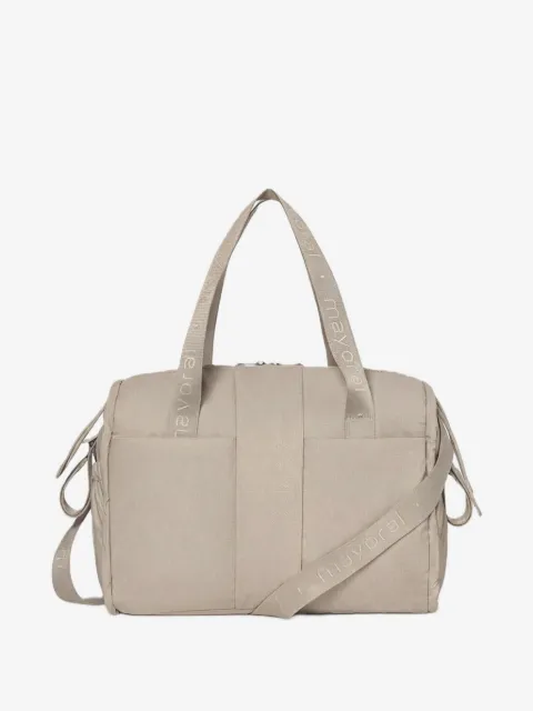 Mayoral logo-tape changing bag