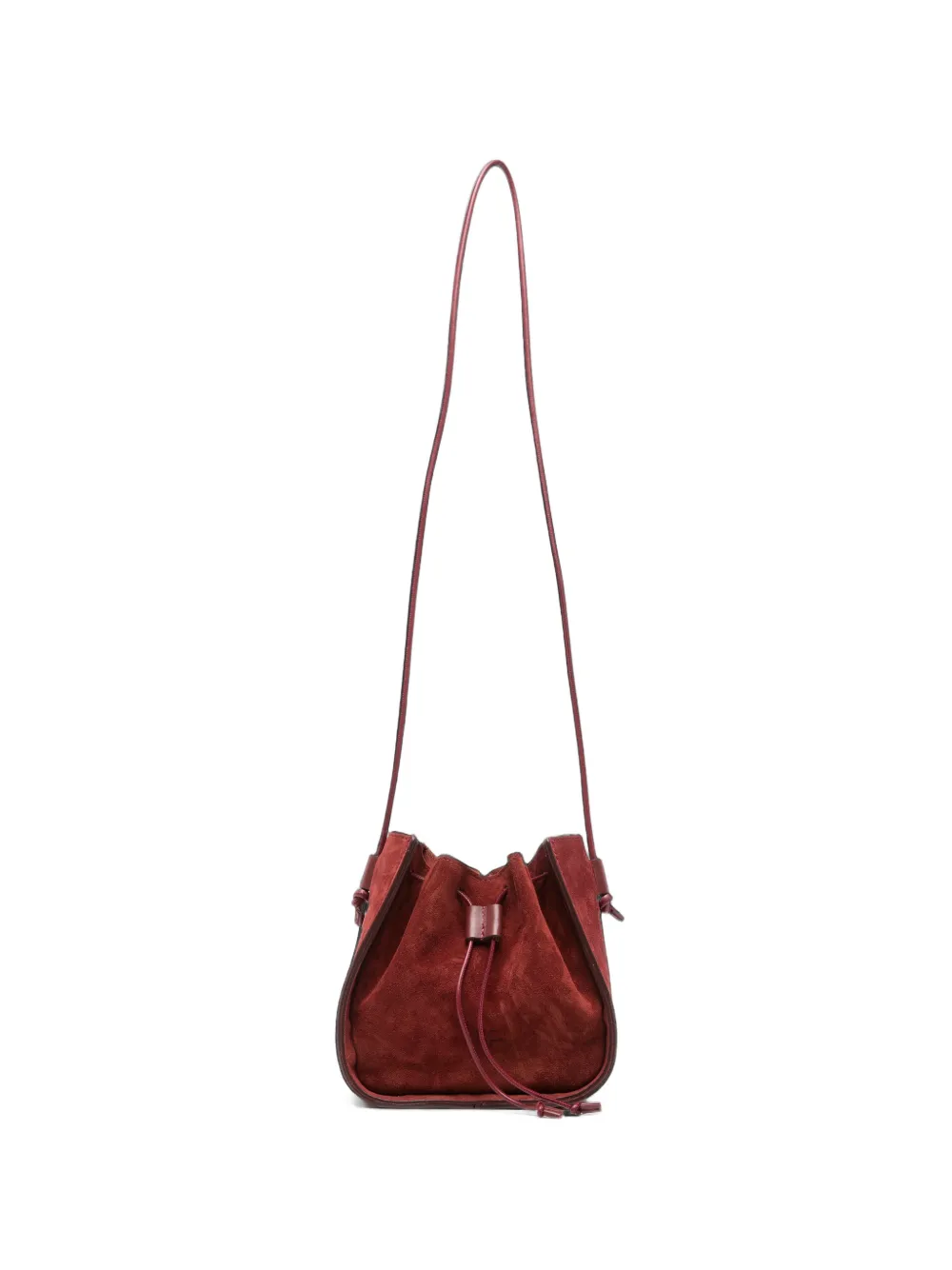 Forte Forte drawstring-fastening bucket bag - Rot
