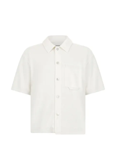 Wooyoungmi camisa con bolsillo en el pecho