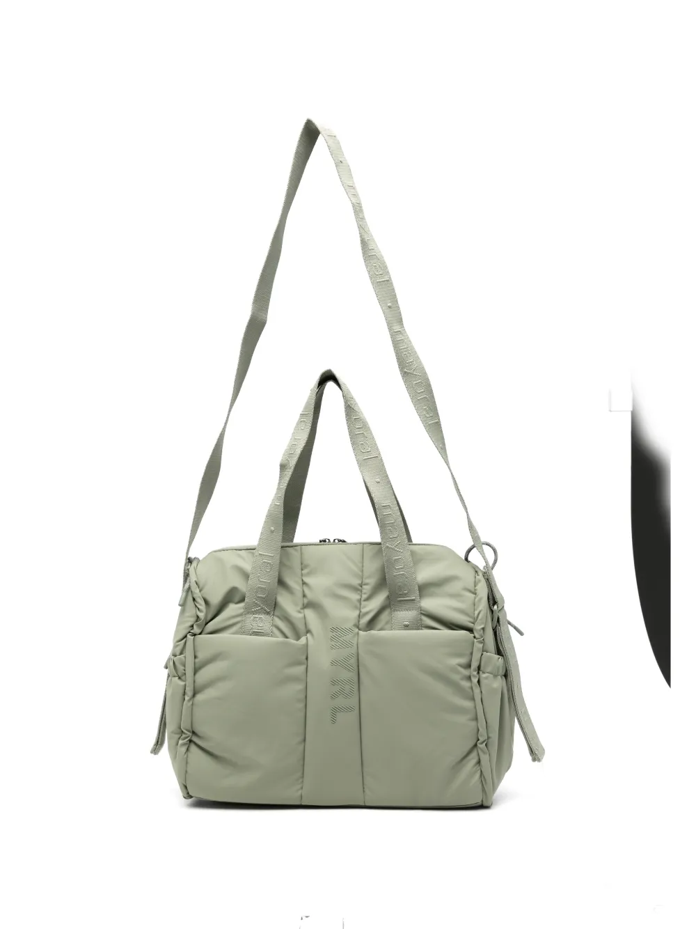 Mayoral Tote Bag mit Logo-Riemen - Grün