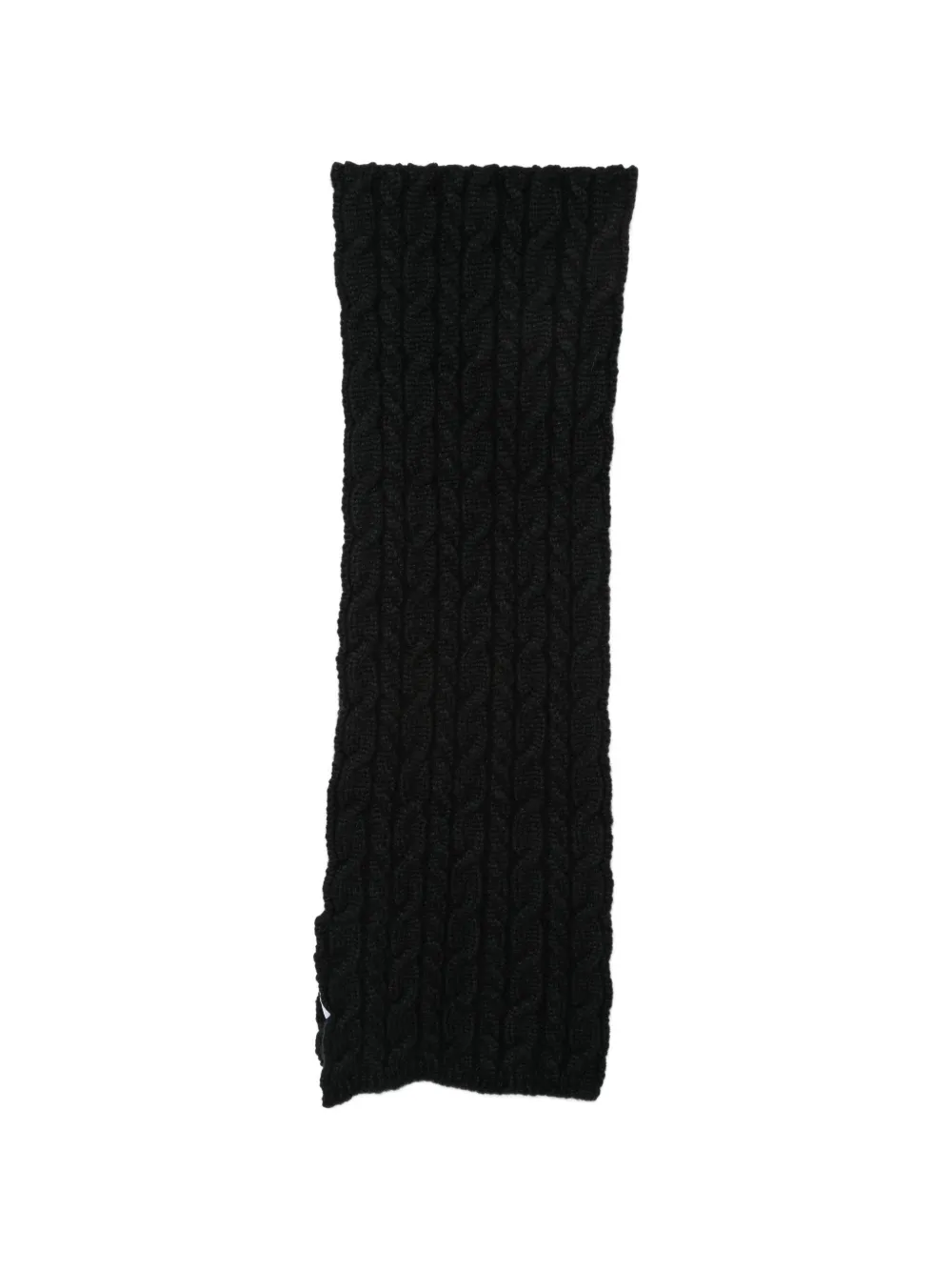 Arte Antwerp cable-knit scarf - Nero