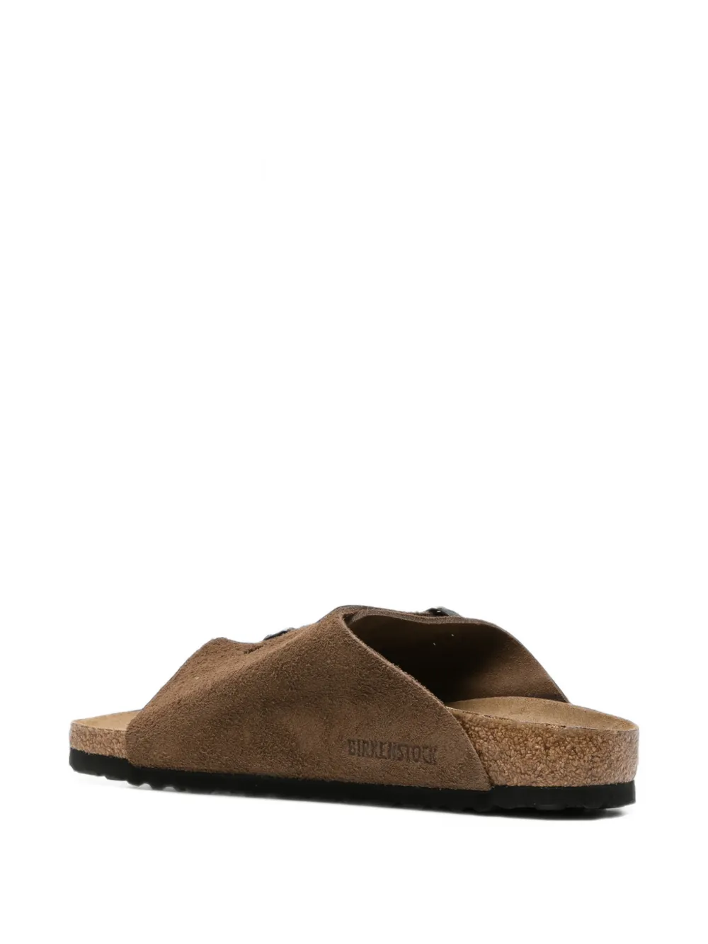 Birkenstock Zurich buckle-fastening suede sandals Bruin