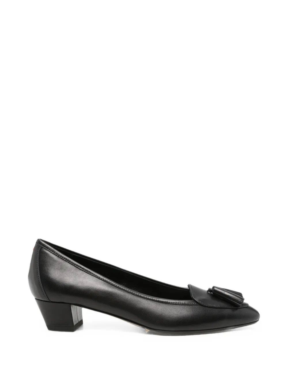 Aeyde Valentine tassel-detail leather pumps Zwart