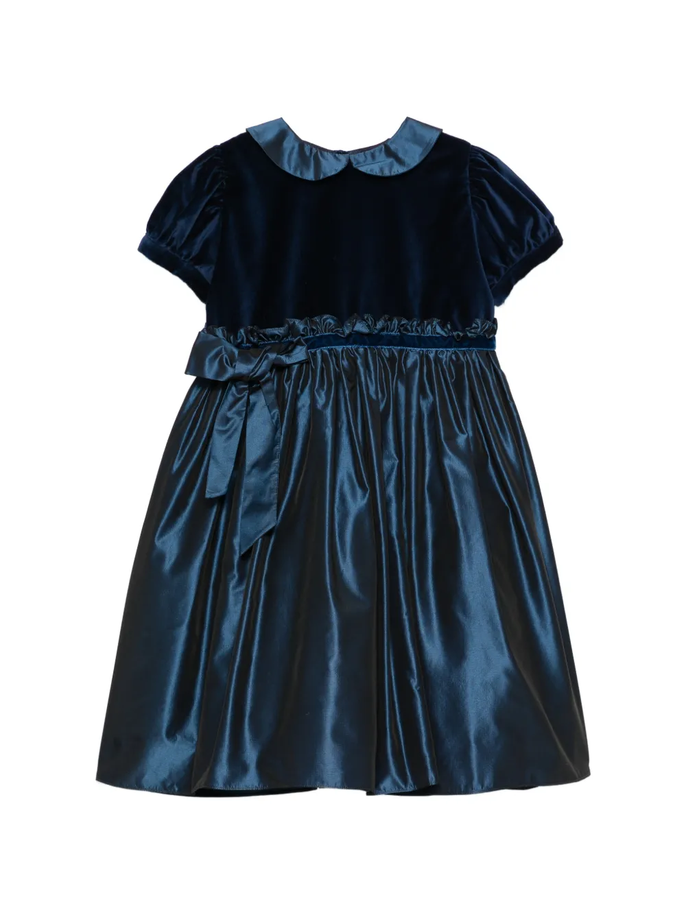 Mariella Ferrari ruffled-waist dress - Blu