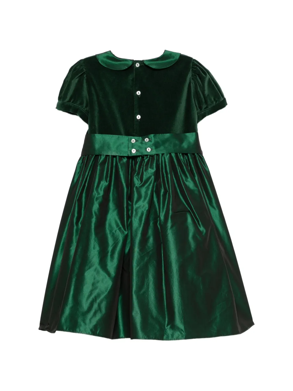 Mariella Ferrari Flared jurk met strik-detail Groen