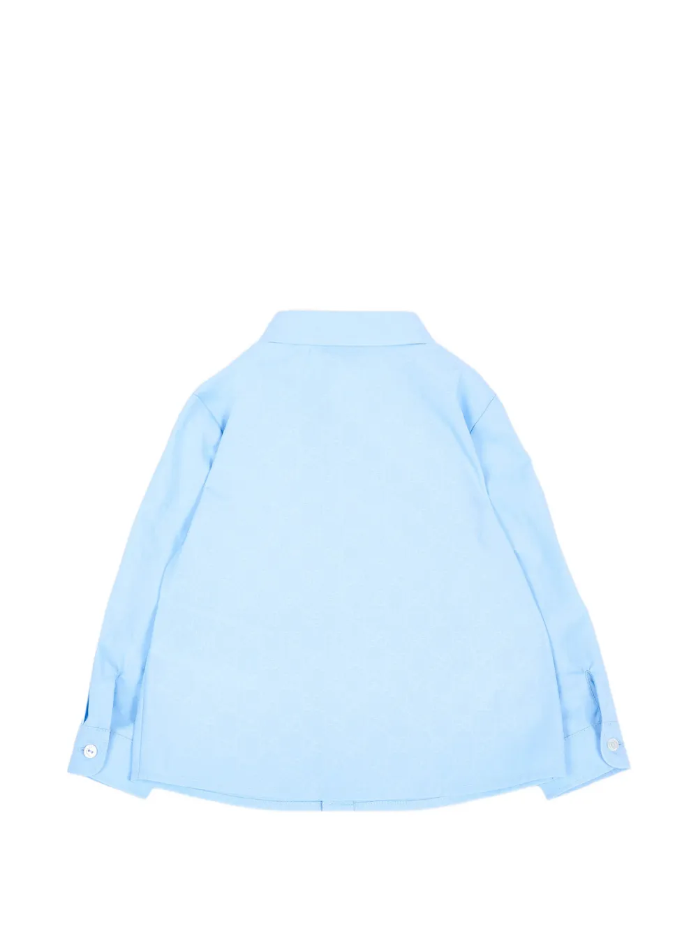 Gucci Kids GG Supreme overhemd met lange mouwen Blauw