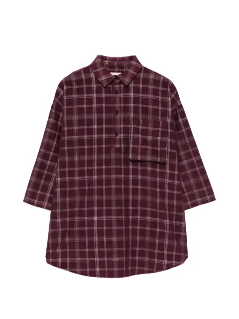 Douuod Kids check-pattern dress