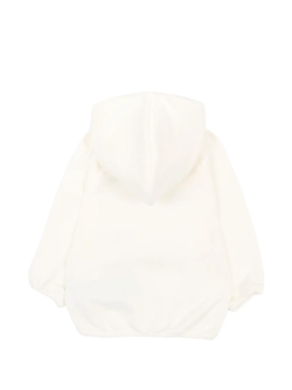 Gucci Kids Hoodie met konijnenprint en logoprint Beige