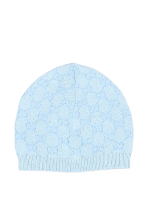 Gucci Kids GG monogram beanie hat
