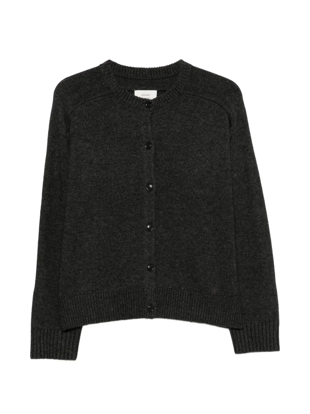 LouLou de Saison Aidar ribbed cardigan - Grigio