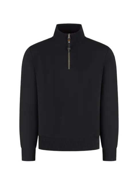 Parajumpers Broad Peak logo-patch zip-fastening sweater