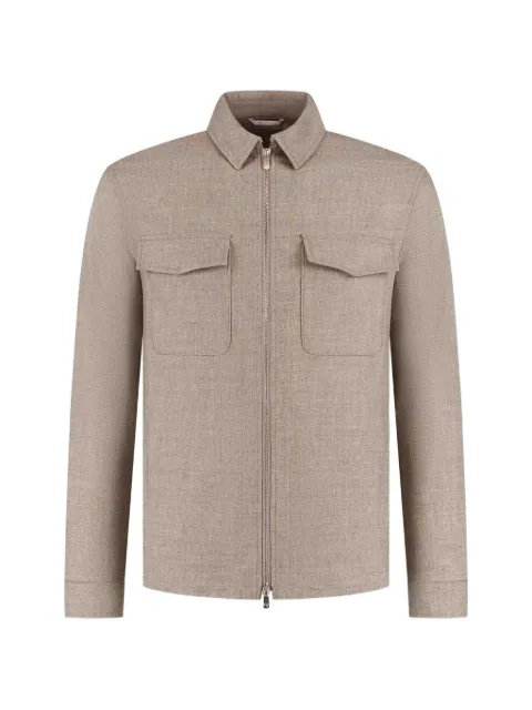 Marco Pescarolo zip-up chest-pocket jacket