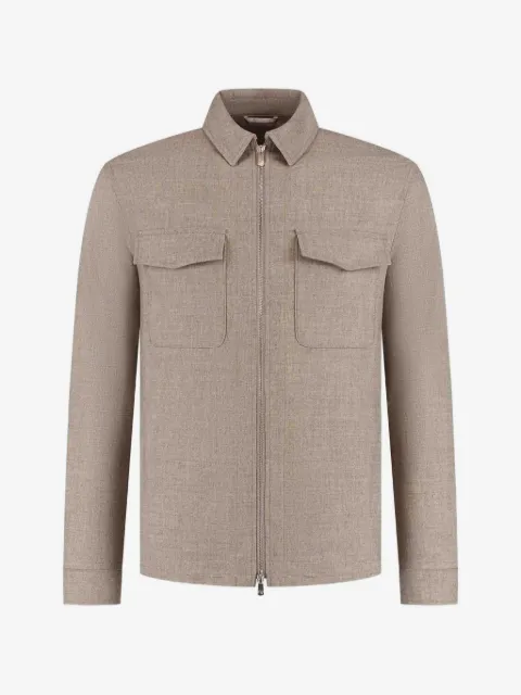 Marco Pescarolo zip-up chest-pocket jacket