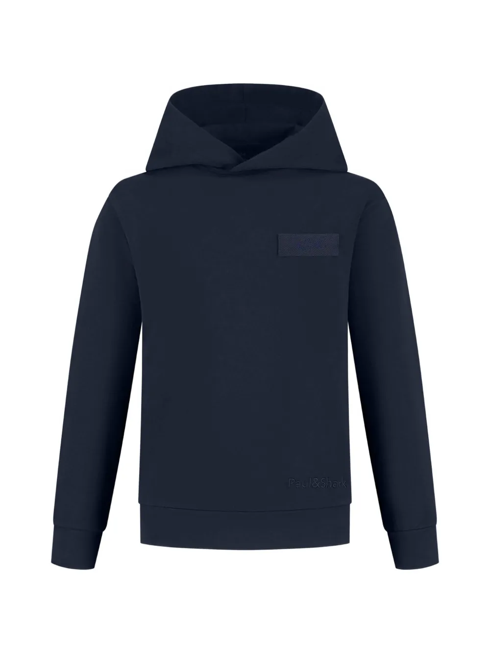 Paul & Shark Junior logo-patch hoodie - Blu