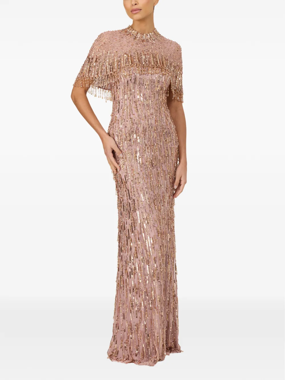 Jenny Packham Leia jurk Roze