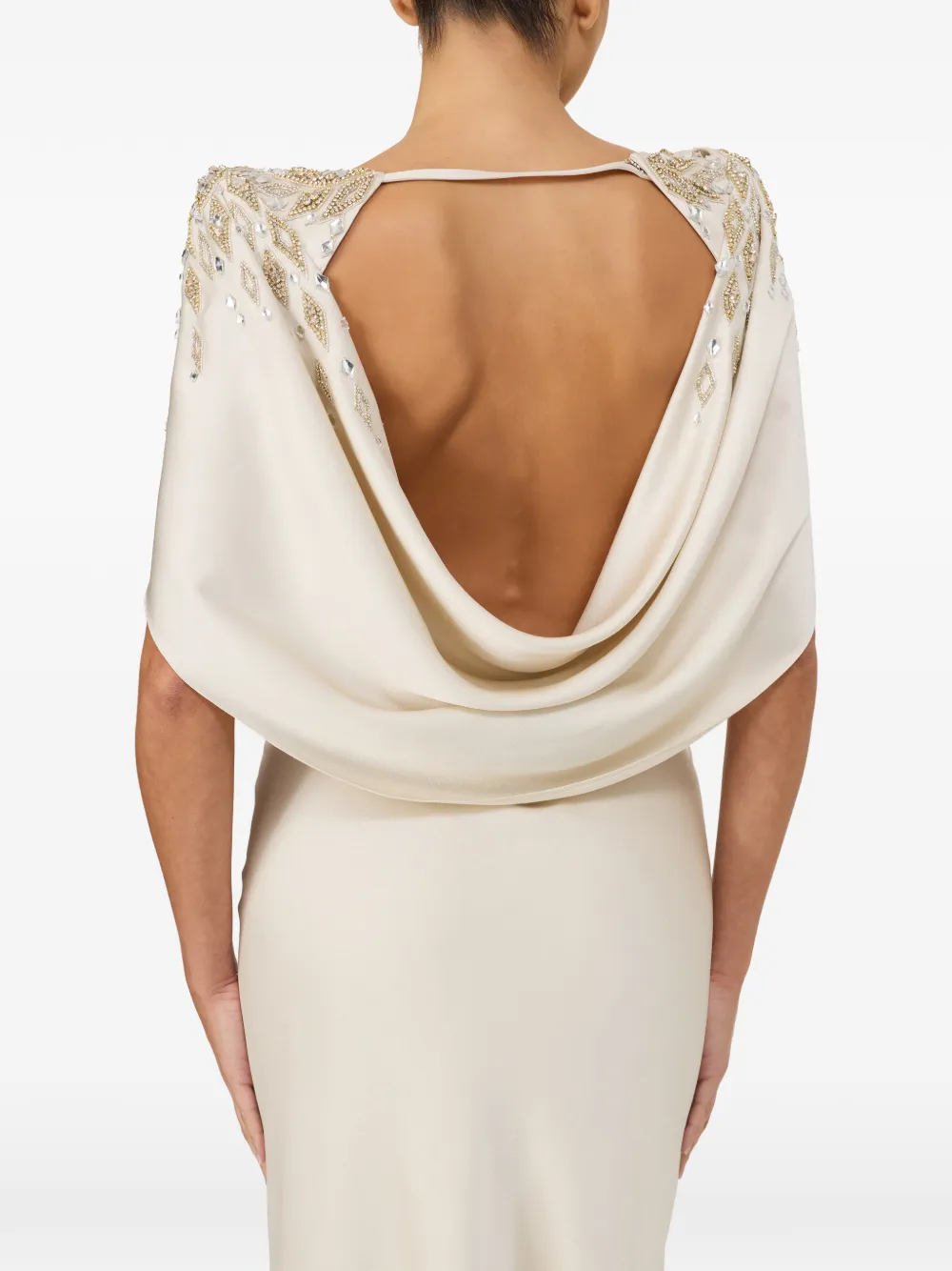 Jenny Packham Ophelia jurk Beige