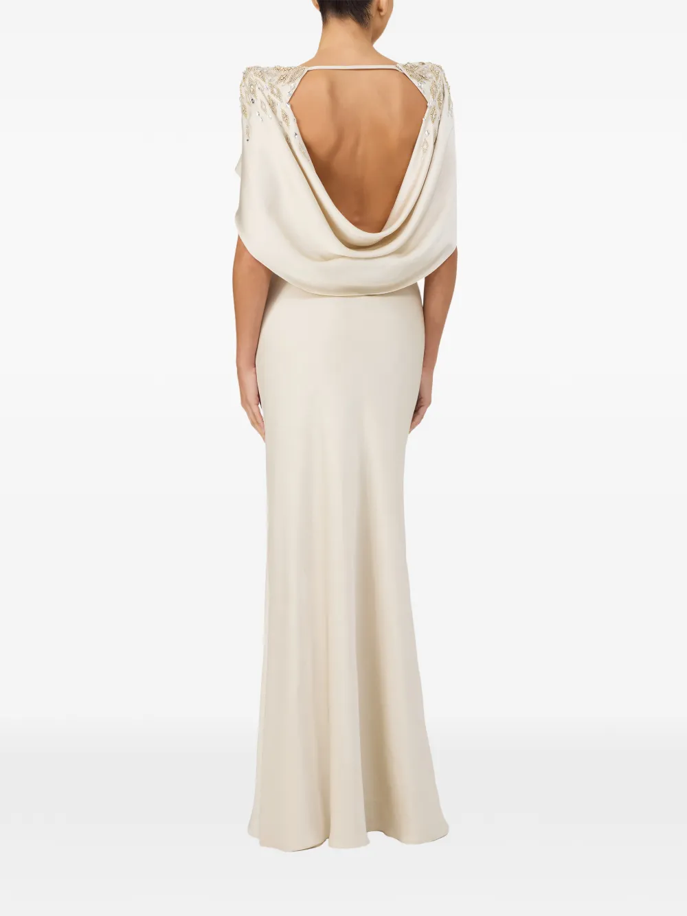 Jenny Packham Ophelia jurk Beige