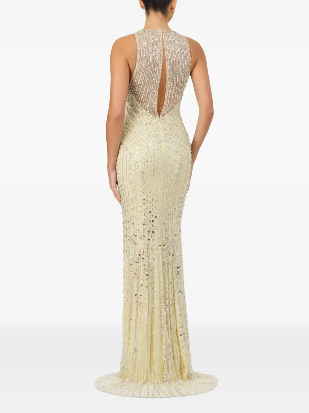 Jenny Packham Atlas jurk Beige