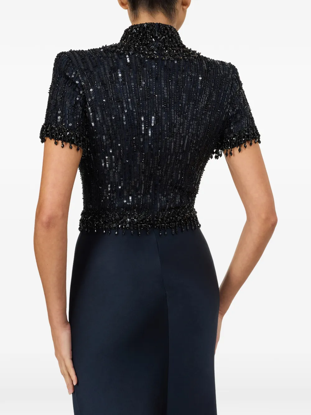 Jenny Packham Trinity maxi-dress Blauw