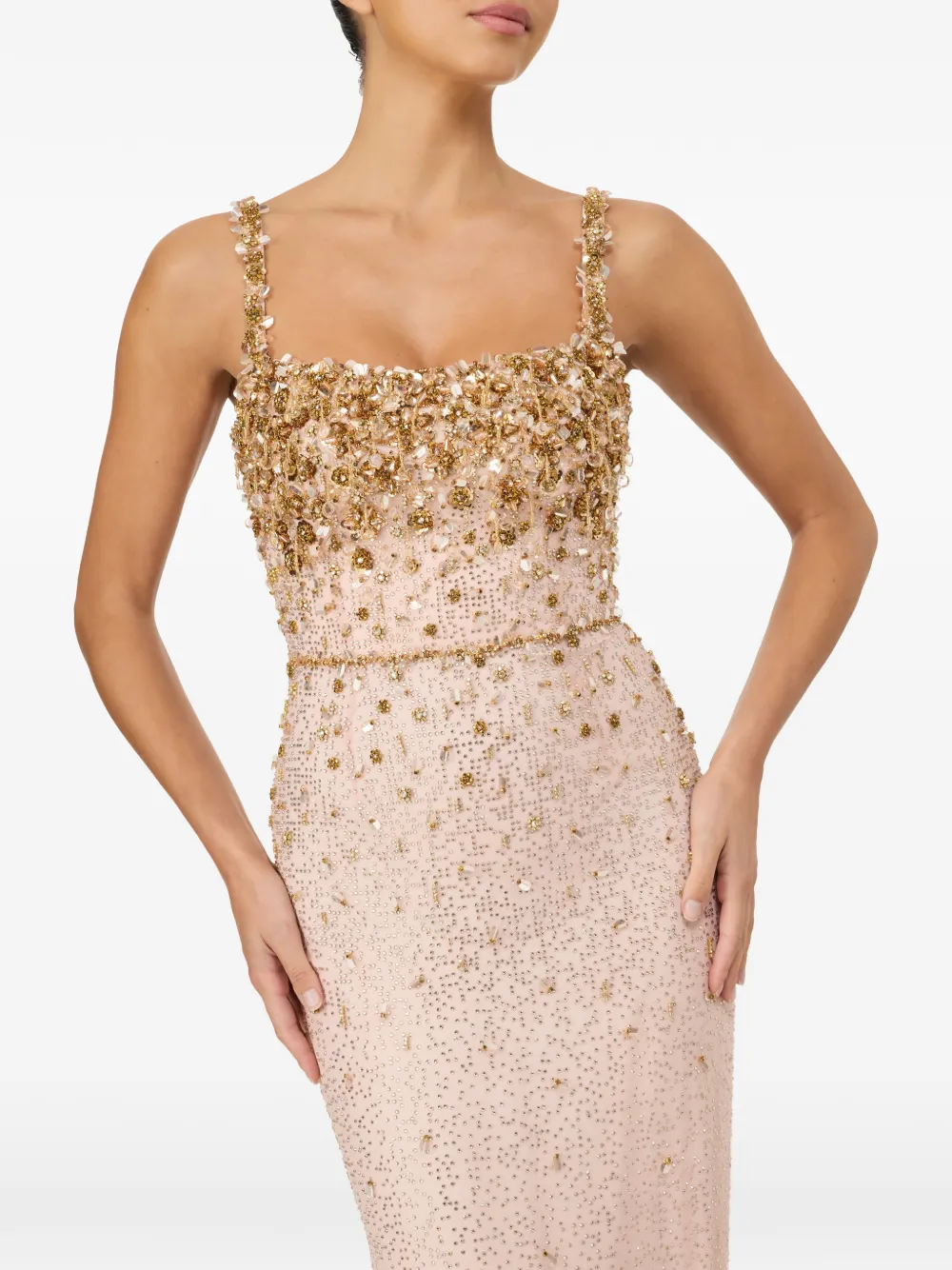 Jenny Packham Sunstead jurk Roze