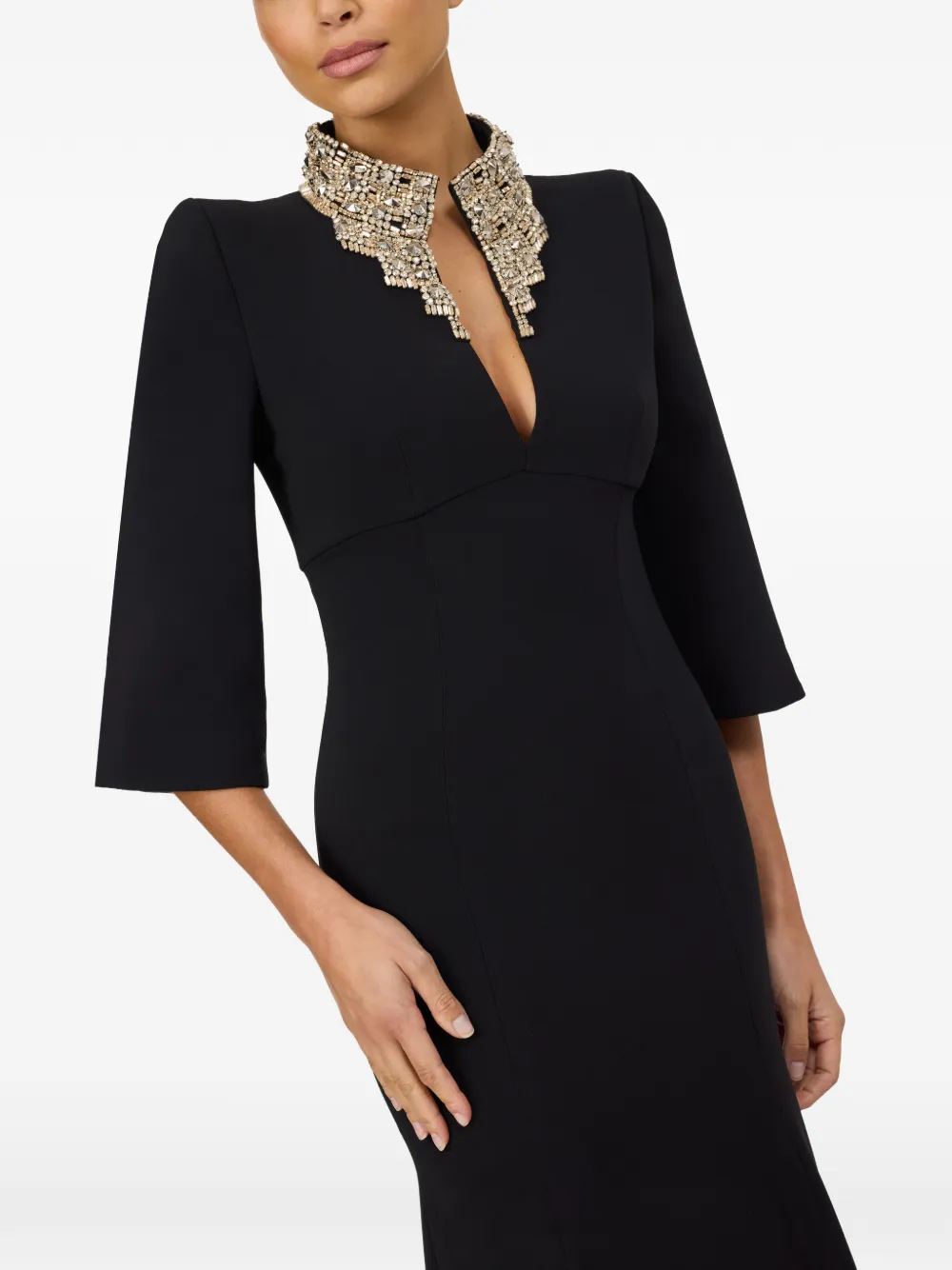 Jenny Packham Nyota jurk Zwart