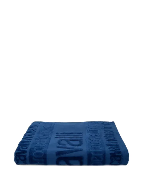 Roberto Cavalli Home Icon logo-jacquard bath towel