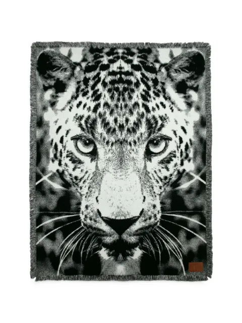 Roberto Cavalli Home Leopardo leopard-print throw