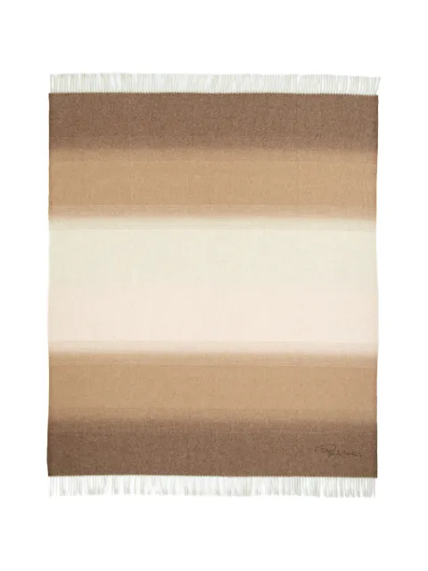 Roberto Cavalli Home Serpentine fringed throw