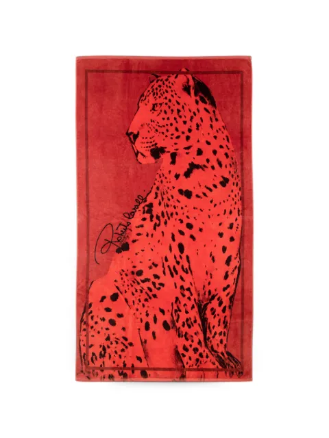 Roberto Cavalli Home toalla de playa Big Cat