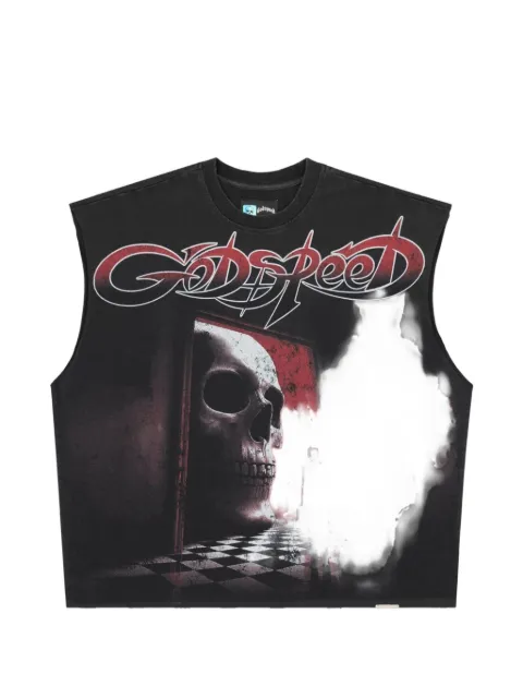 GODSPEED Fate’s Doorstep graphic-print T-shirt