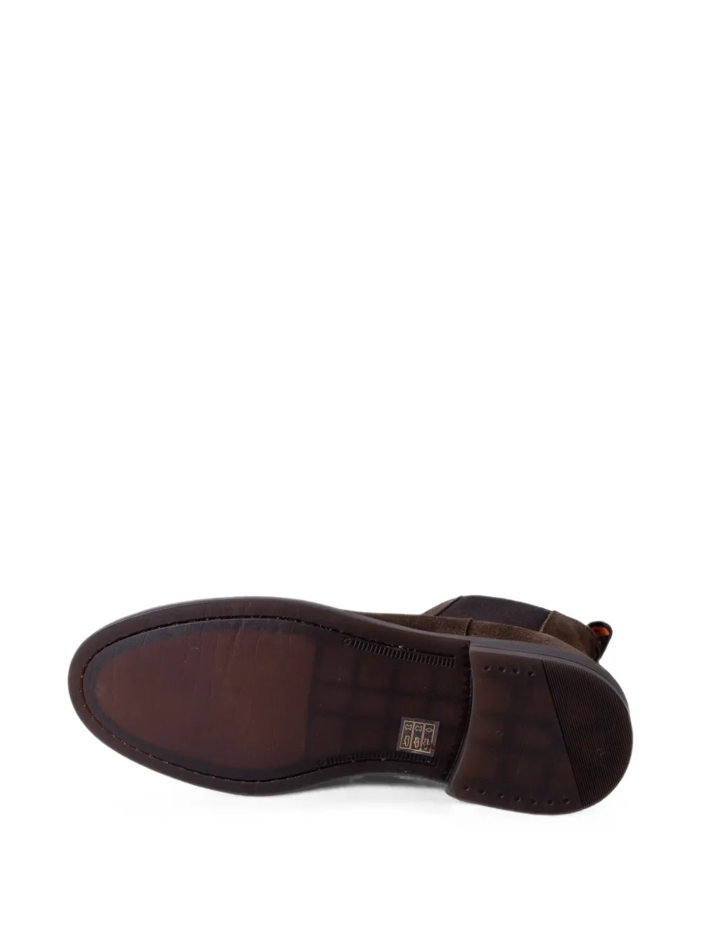CALCE suede chelsea boots Bruin