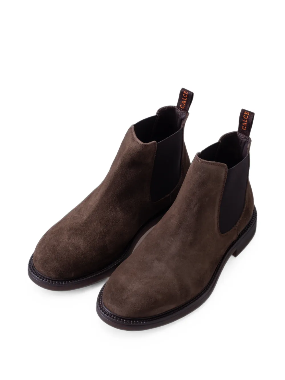 CALCE suede chelsea boots Bruin