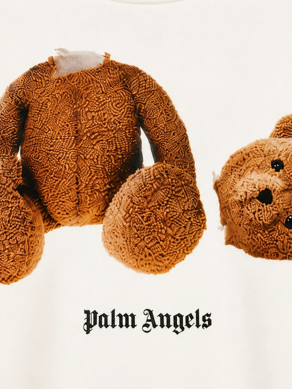 Palm Angels Kids Trui met beerprint Wit