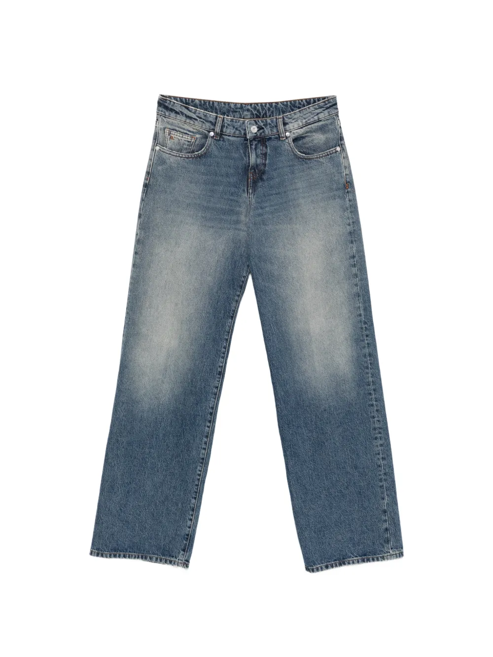 Nine In The Morning Rocio belt-loop jeans - Blu