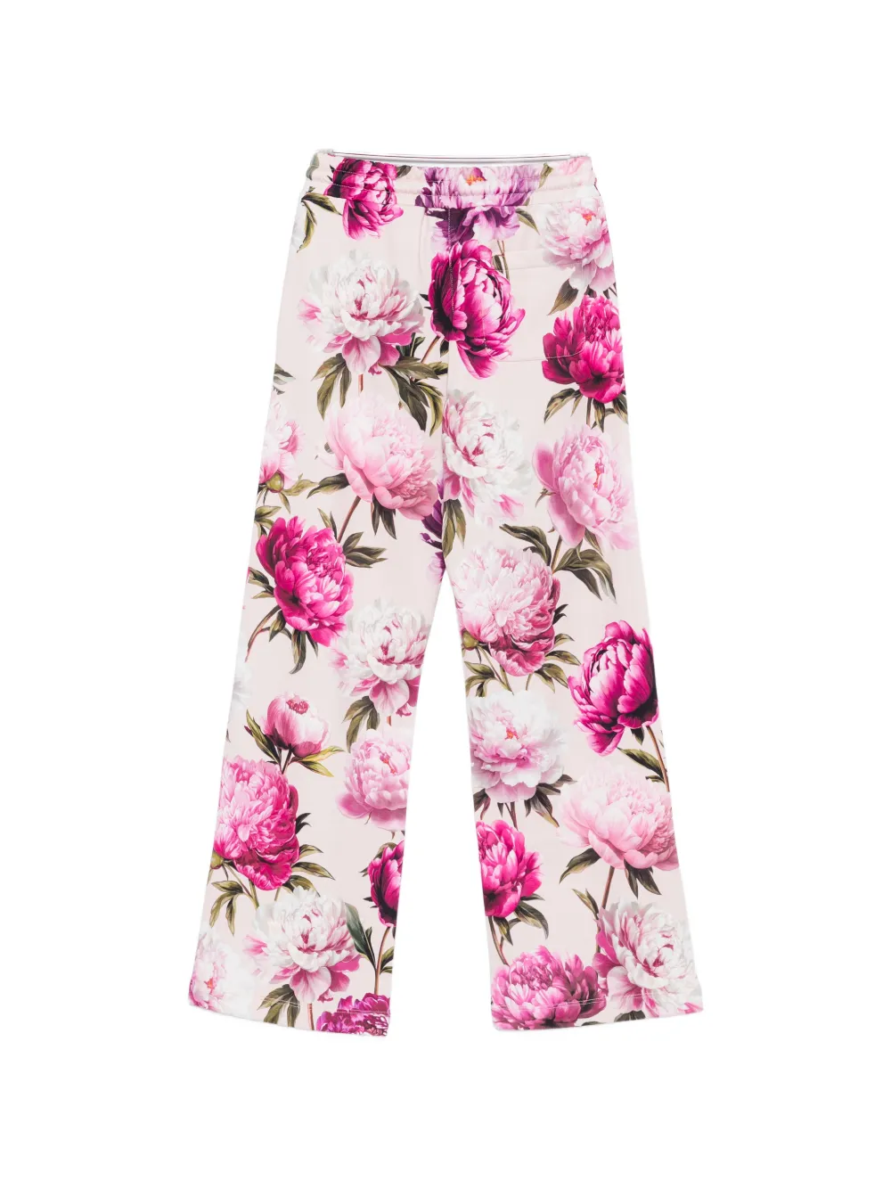 Dolce & Gabbana Kids Trainingsbroek met bloemenprint Roze