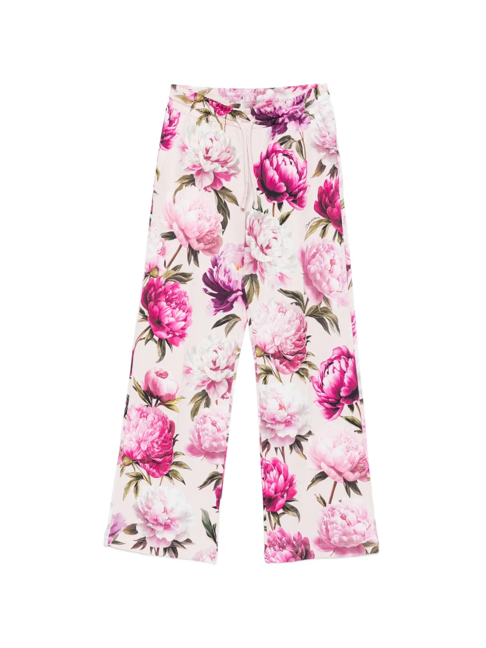 Dolce & Gabbana Kids floral-print track pants - Rosa