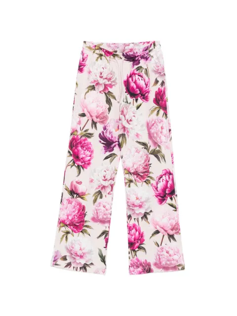Dolce & Gabbana Kids floral-print track pants