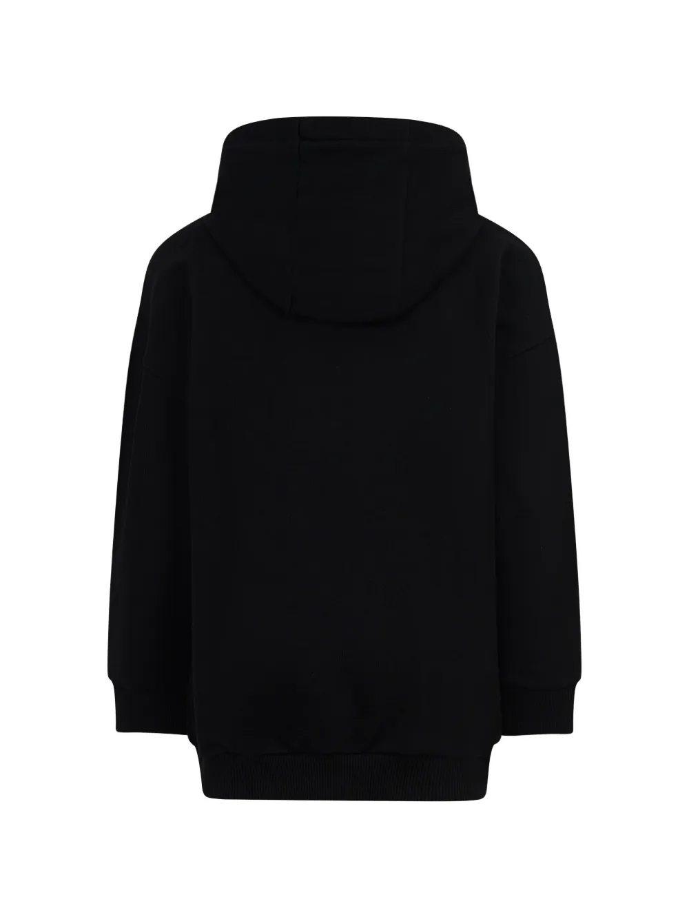 Balmain Kids Hoodie met logoprint Zwart