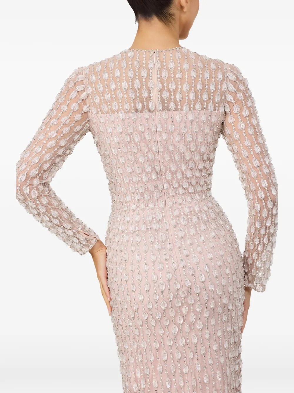 Jenny Packham Nova avondjurk Roze