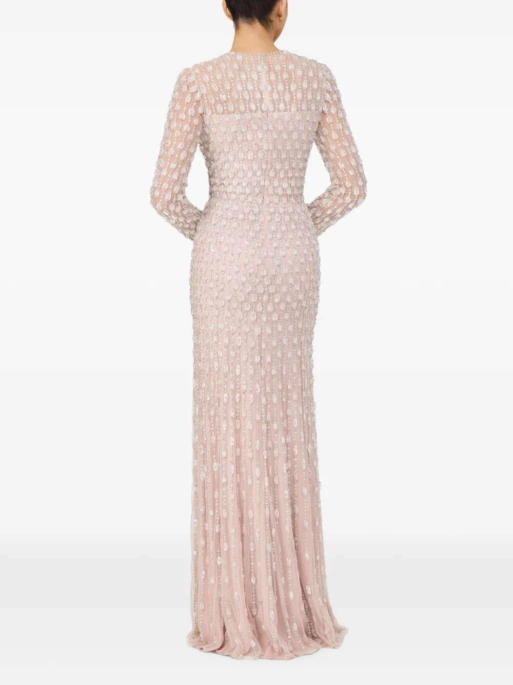 Jenny Packham Nova avondjurk Roze