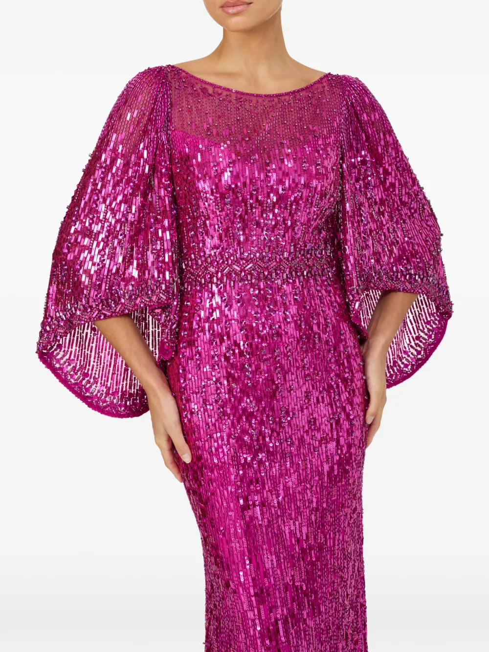Jenny Packham Jurk Roze