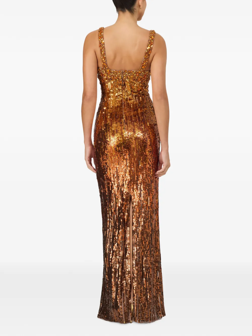 Jenny Packham Rosalie avondjurk Goud