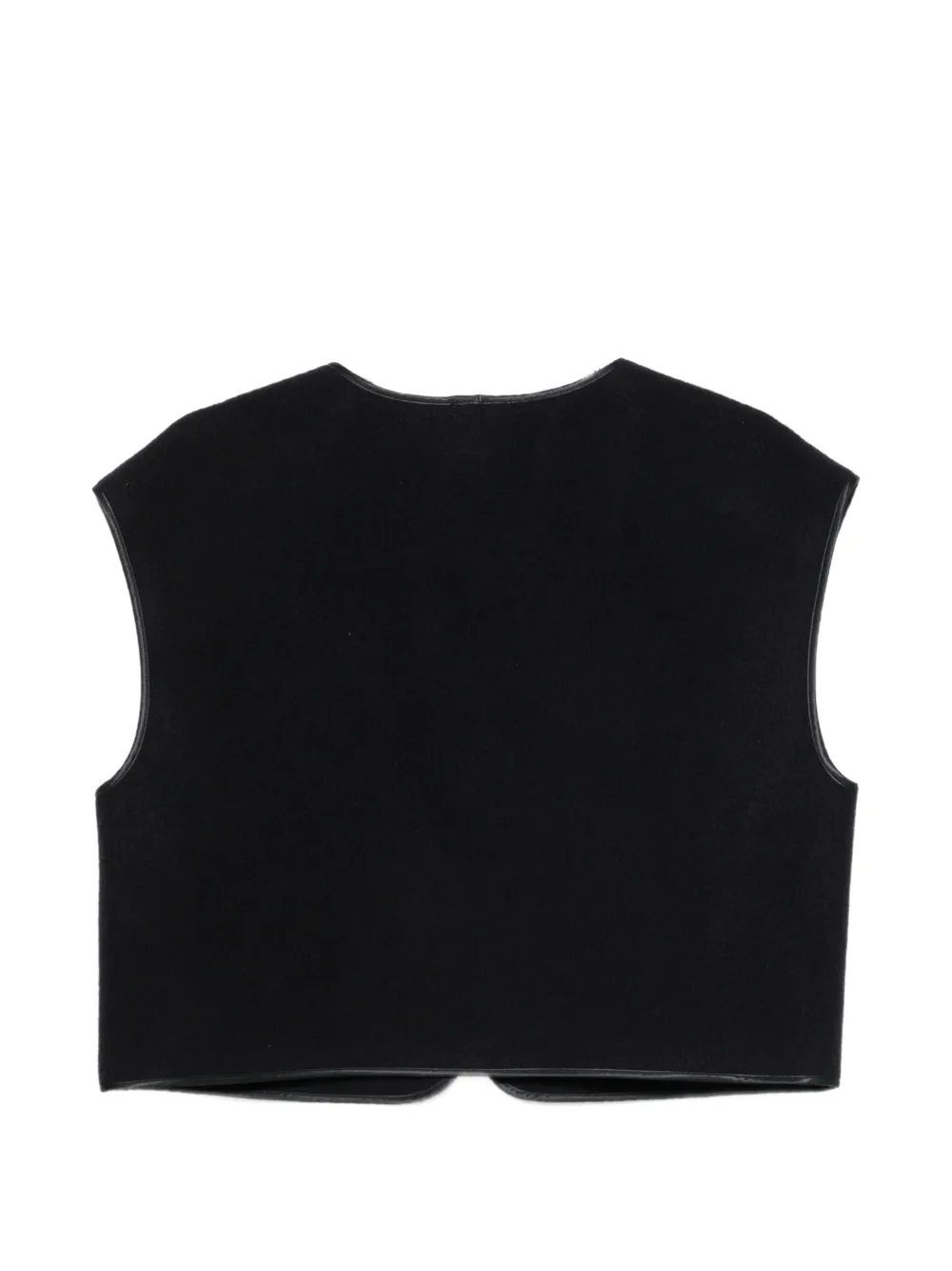 Emporio Armani Bodywarmer met afwerking Blauw