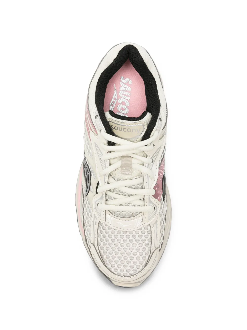Saucony Omni 9 mesh sneakers Beige