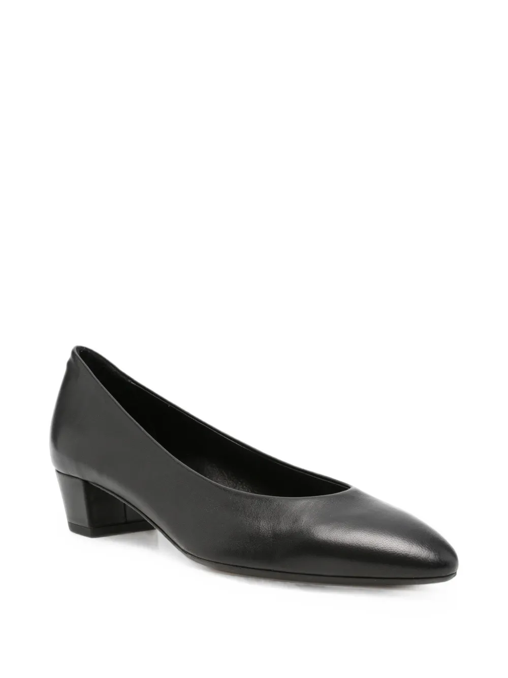 Aeyde pointed-toe leather pumps Zwart