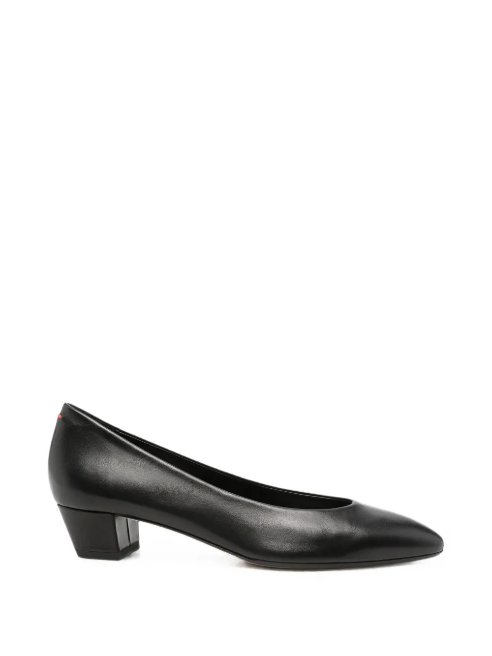 Aeyde pointed-toe leather pumps Zwart